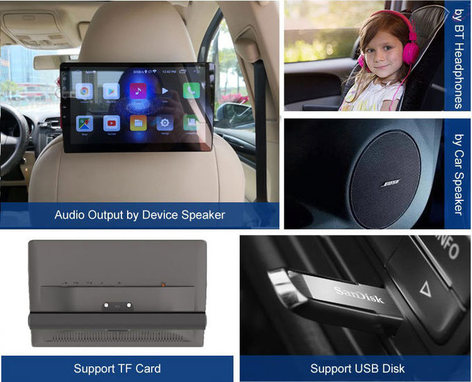 Đầu xe ô tô DVD Player Android Âm thanh đa năng GPS Bluetooth SD Wifi