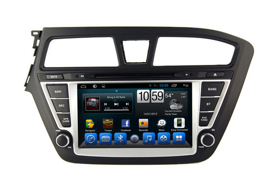 Trung Quốc Quad Core 2 Din Android Car GPS Navigation With Radio DVD Player For Hyundai I20 nhà cung cấp