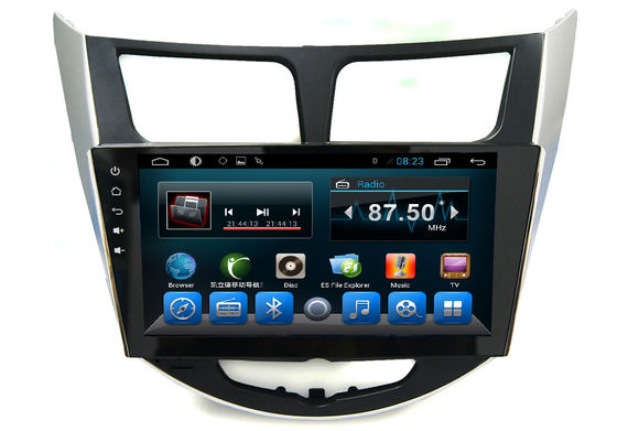 Trung Quốc Android 2 Din Radio System GPS Auto Navigation Verna Accent Solaris Car Video Audio Player nhà cung cấp