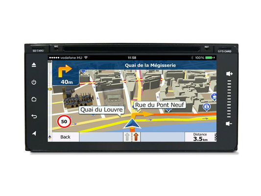Trung Quốc Mirror Link Touch Screen Car Dvd Player For Toyota Universal , Toyota Navigation System nhà cung cấp