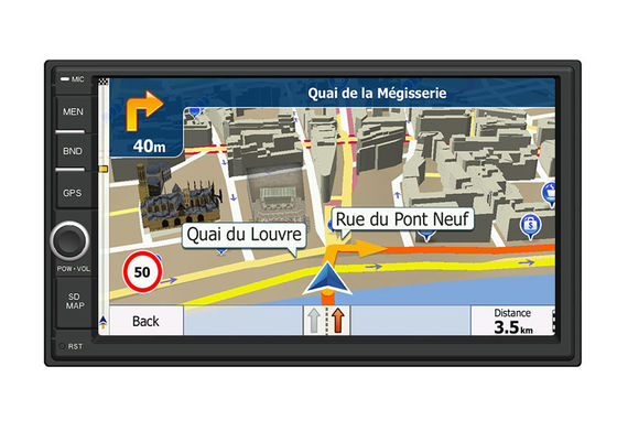Trung Quốc Hệ thống định vị GPS điện dung màn hình 7 ″ HD với Bluetooth Danh bạ Tìm kiếm nhà cung cấp