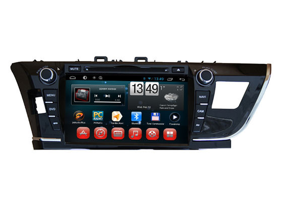 Trung Quốc Màn hình cảm ứng Toyota 2014 Corolla GPS Danh mục chính / Đầu DVD với iPod BT SWC TV nhà cung cấp