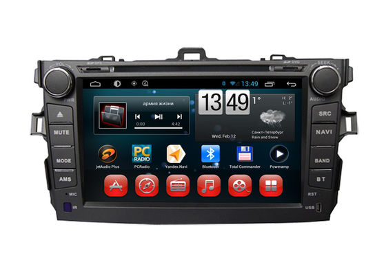 Trung Quốc Toyota GPS Navigation Corolla Xe hơi Android Xe hơi Đầu DVD SWC TV Bluetooth Radio USB SD nhà cung cấp