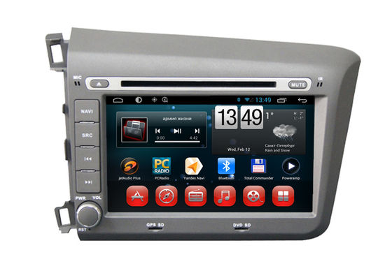 Trung Quốc Honda 2012 Civic Left Side Hệ thống dẫn đường Android Hệ điều hành Máy nghe nhạc DVD Dual Zone BT TV iPod nhà cung cấp