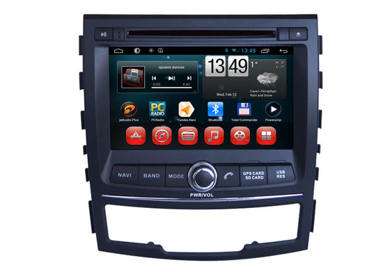 Trung Quốc Ssangyong Korando Hệ thống định vị GPS cho xe hơi Android DVD Player 3G WIFI SWC BT nhà cung cấp