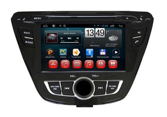 Trung Quốc Huyndai Xe Radio Stereo Hyundai Đầu DVD Elantra 2014 GPS iPod Đầu vào Camera SWC nhà cung cấp