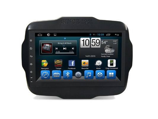 Trung Quốc Hệ thống định vị GPS cho xe hơi 4G SIM DSP 9 inch Jeep Renegade Hỗ trợ Bluetooth nhà cung cấp