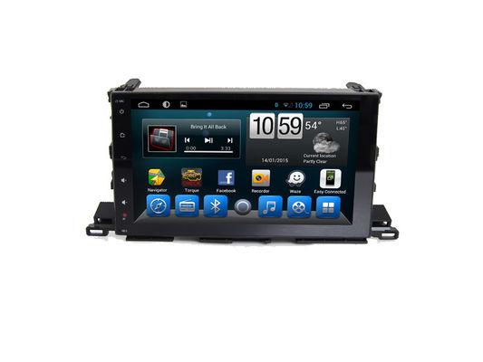 Trung Quốc Car Stereo 10&quot; Dvd Player With Bluetooth Android Car GPS Navigation For Toyota Highlander nhà cung cấp