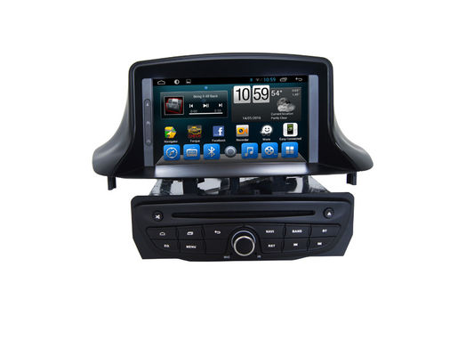 Trung Quốc 2din GPS Car Navigation System DVD Audio Stereo Touch Screen For  Megane nhà cung cấp