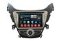 Hệ điều hành Android Elantra Hyundai Đầu máy DVD Hệ thống định vị GPS Xe điều khiển Hệ thống điều khiển bánh xe nhà cung cấp