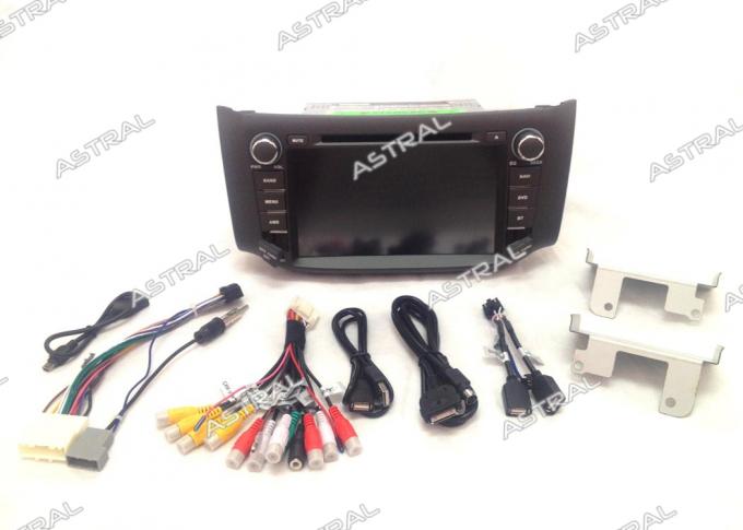 Hệ thống định vị GPS cho ô tô màn hình cảm ứng Nissan Sylphy Bluebird Đầu đĩa DVD SWC RDS iPod TV