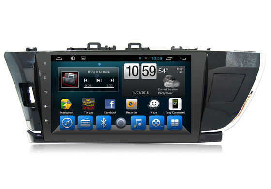 Trung Quốc Big Touch Screen Toyota GPS Navigation Stereo System for Corolla 2014 nhà cung cấp