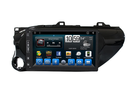 Trung Quốc Màn hình cảm ứng 10.1 inch Hệ thống thiết bị điều hướng Gps Video âm thanh trên xe hơi NXP 6624 nhà cung cấp