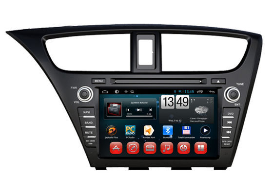 Trung Quốc Honda 2014 Civic Hatch Back Hệ thống Danh mục Chính Android DVD 3G Wifi Đầu vào Camera phía sau nhà cung cấp
