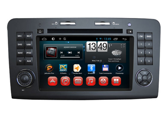 Trung Quốc Android DVD Player GPS BENZ ML GL Hệ thống dẫn đường đa phương tiện xe hơi BT IPOD TV Radio nhà cung cấp
