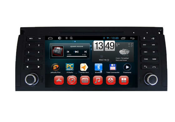 Trung Quốc Hệ thống màn hình cảm ứng PAL BMW E39 Central Multimidia GPS tiếng Hebrew với DVD / BT / ISDBT / DVBT / ATSC nhà cung cấp
