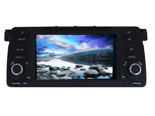 Trung Quốc Multimedia Car Navigation System with gps wifi 3g camera input for BMW E46 nhà cung cấp