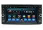 Black 2 Din Car Dvd Player GPS Navigation System For Toyota Universal nhà cung cấp