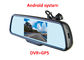 5 inch Rear view mirror monitor with DVR and GPS Navigation with Android os system nhà cung cấp